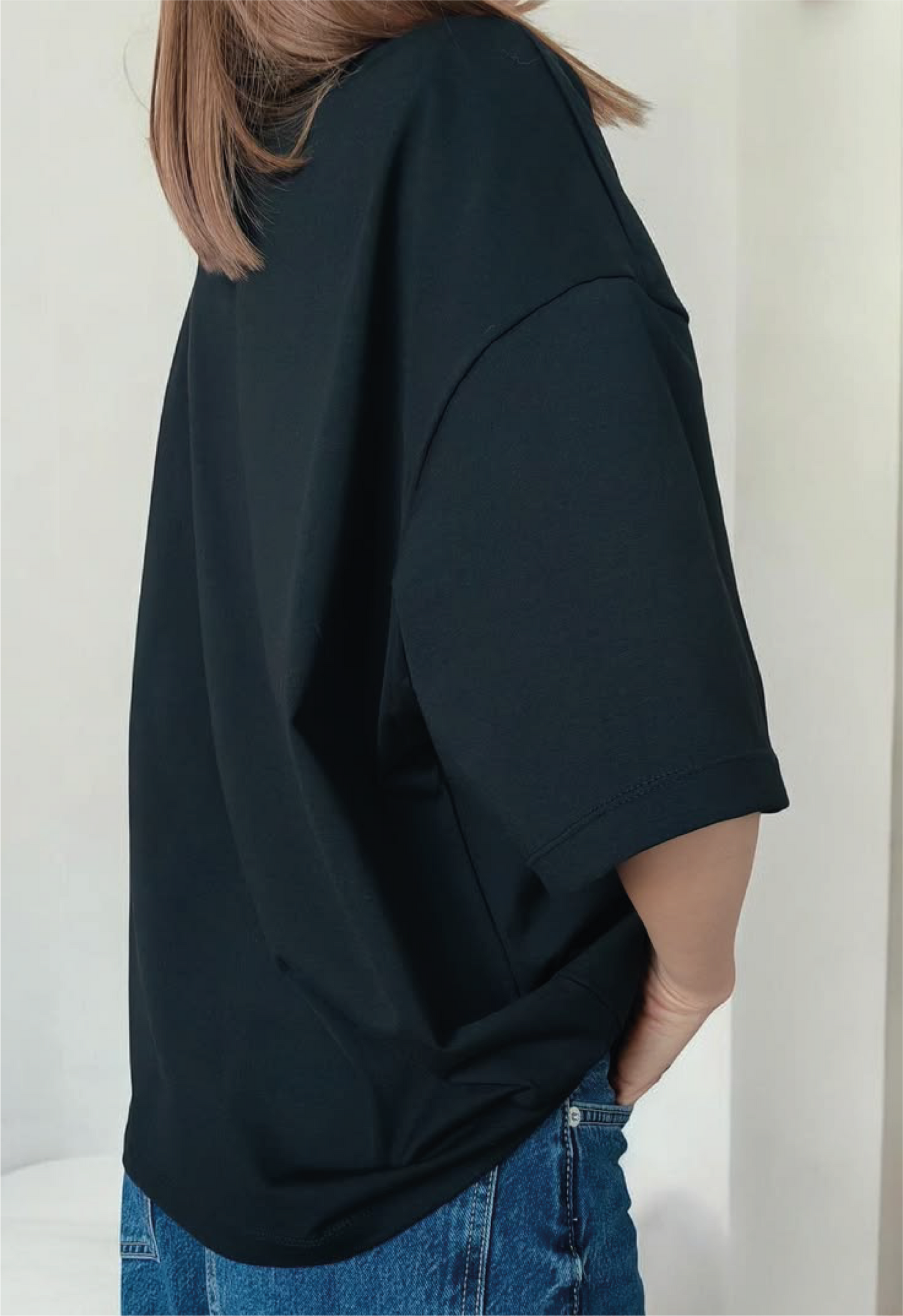 Polera Oversize Creator x 3 Black