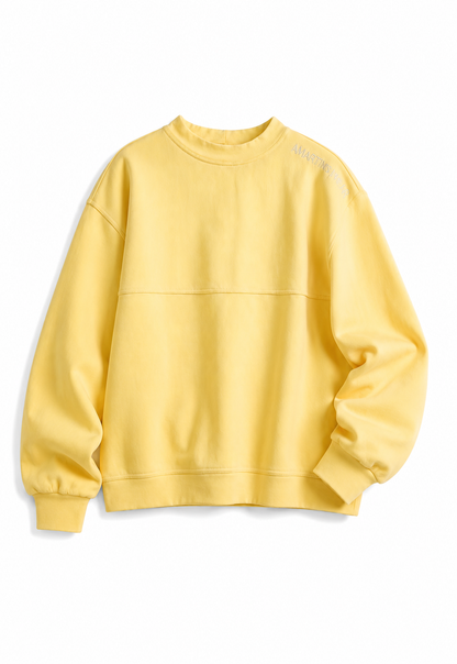 Poleron Over Cut Amarillo Soft