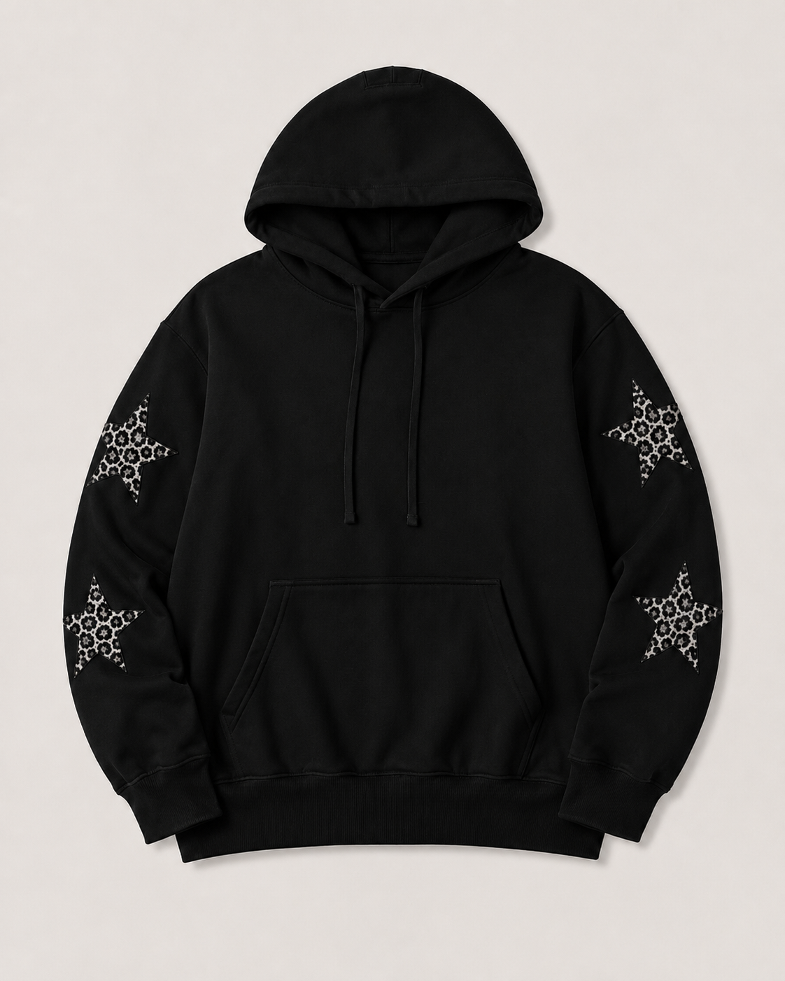 Poleron Star Animal Black