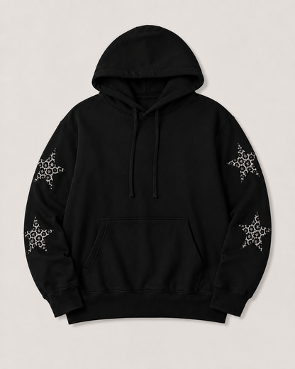 Poleron Star Animal Black