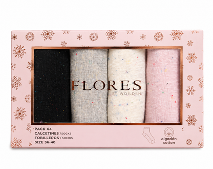 Pack de 4 Calcetines