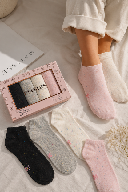 Pack de 4 Calcetines