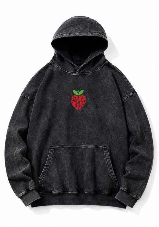 Poleron Acid Wash Straw Berry