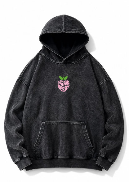 Poleron Acid Wash Straw Berry