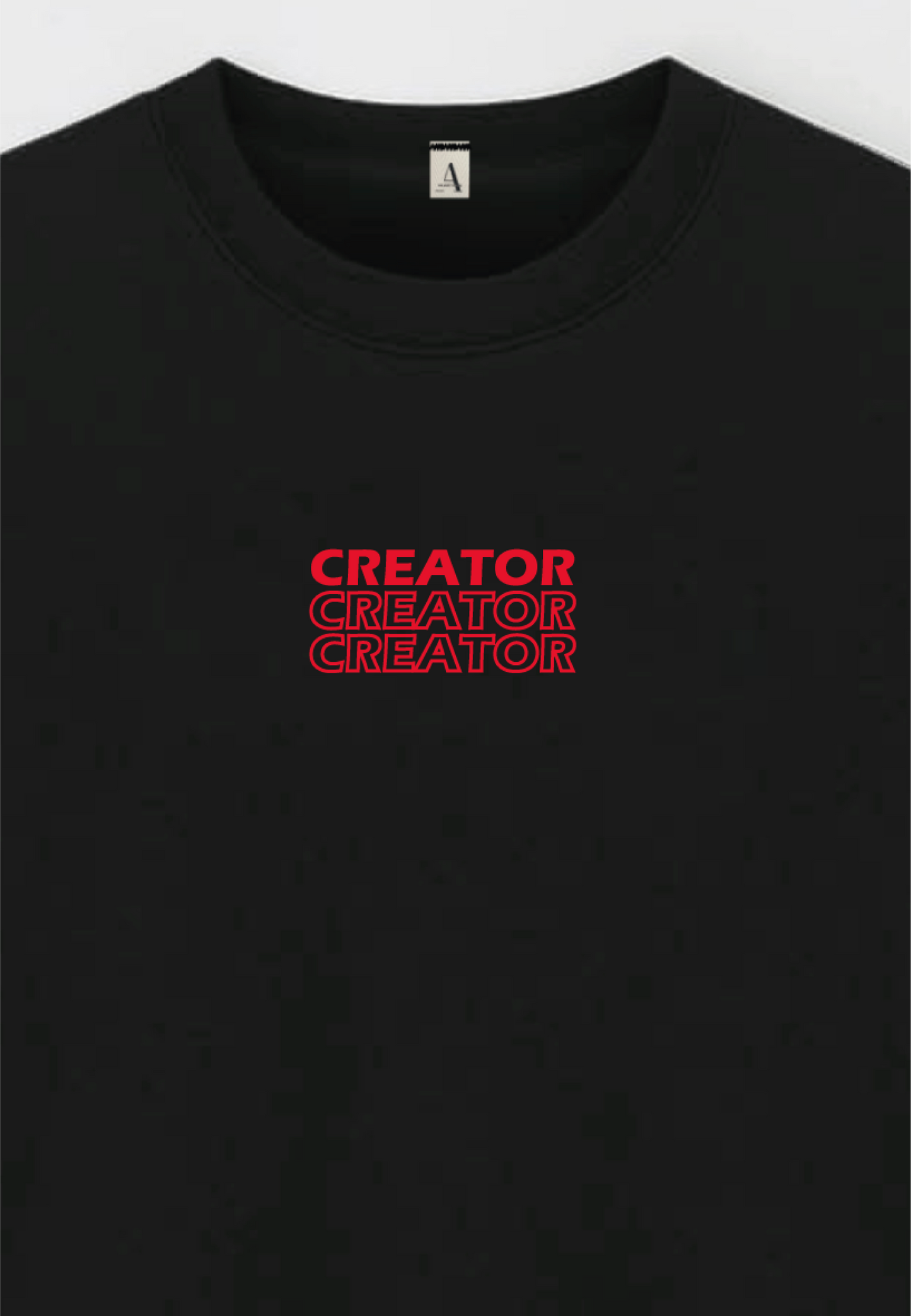 Polera Oversize Creator x 3 Black