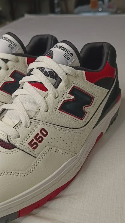 Zapatillas New Balance 550 White Red