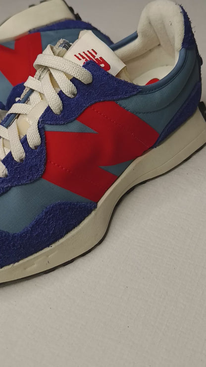 Zapatillas New Balance 327 Blue & Red